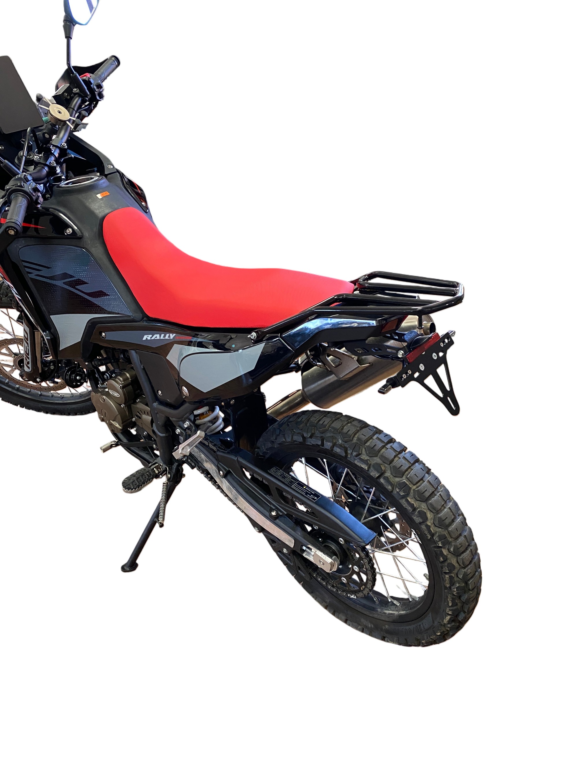 alpha Technik Number Plate Holder for Rieju Aventura Rally 307, from model year 2026-