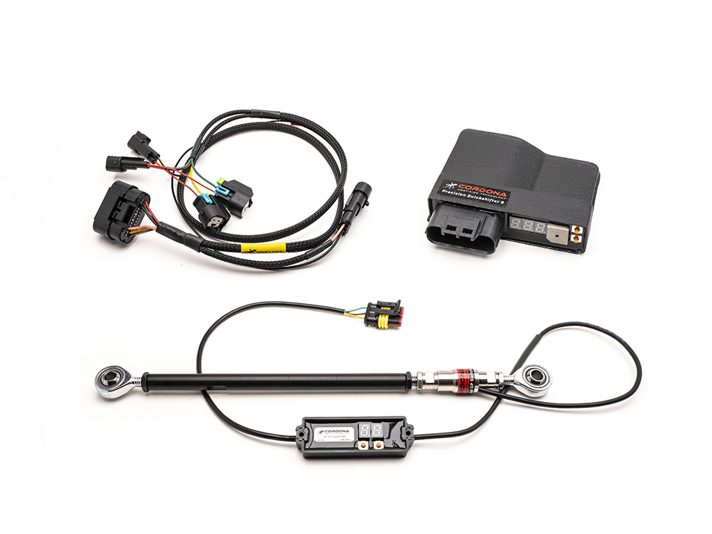 CORDONA PQ8 250FI Combo Quickshifter, Stand-Alone Quickshifter for Harley-Davidson Road Glide, Street Glide, Softail