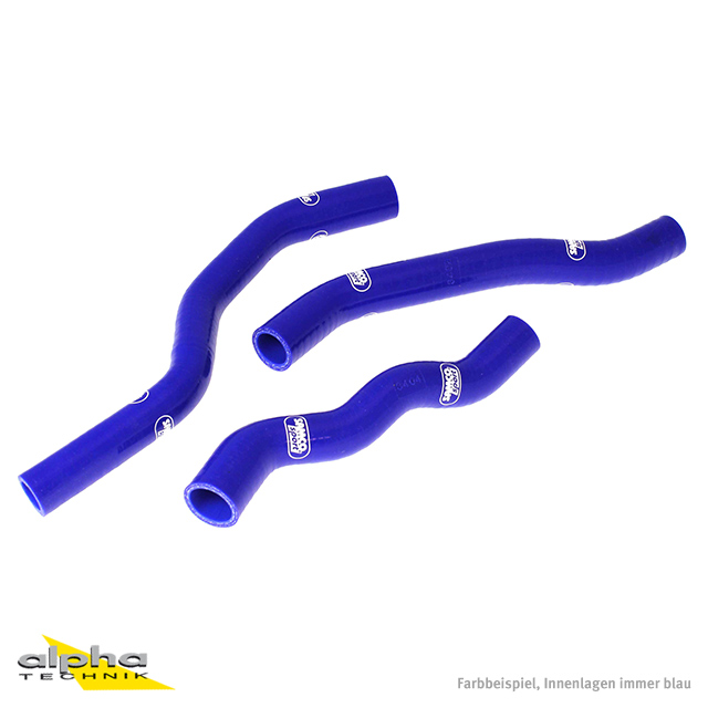SAMCO SPORT Silicone Hose Kit blue for Yamaha XTZ750 Super Tenere Model Year 1989-1997