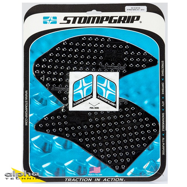 Stompgrip black, Volcano, for Buell 1125R, XB Models (See Compatibility List)