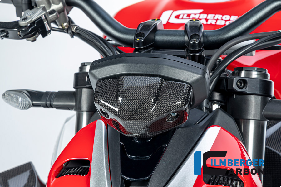 Ilmberger Carbon Instrument Cover, Gloss, Ducati Streetfighter V2, 2022 onwards