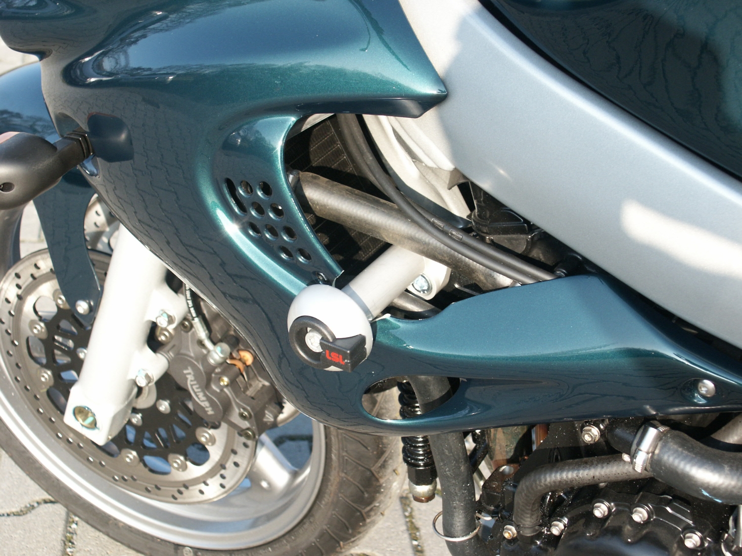 LSL Crash Pad Mounting Kit for Triumph Sprint ST, 2000-, Sprint RS, 2000-2004