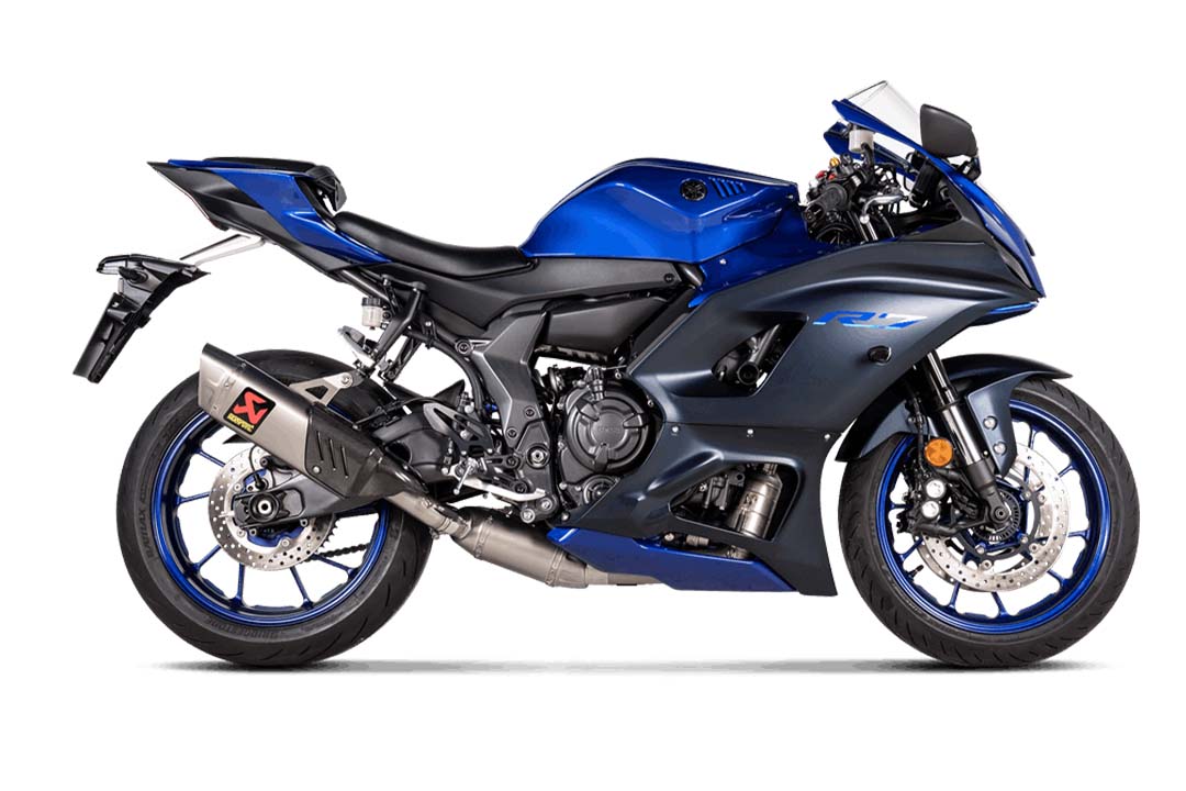 Akrapovic Racing Line (Titanium) exhaust system for Yamaha R7 from model year 2021-