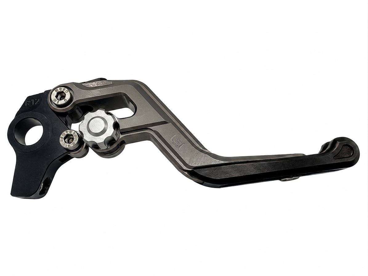 LSL ERGONIA Brake Lever R68R Anthracite/Silver/Black