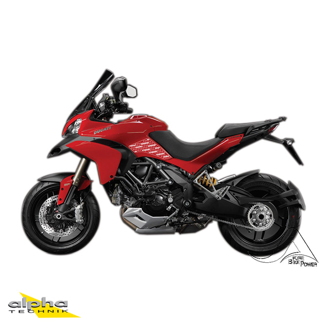 Stompgrip black, Volcano, for Ducati Multistrada 1200/ S