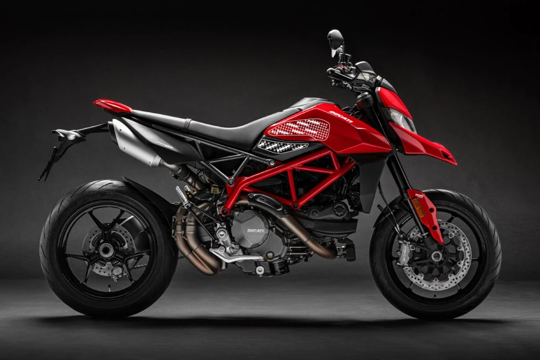 Stompgrip fuel tank Pad hybrid, Volcano, for Ducati Hypermotard 950 (SP) Type: BB (Model year 2019-2022)