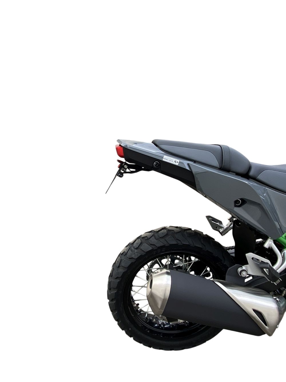 alpha Technik Number Plate Holder Kawasaki KLE500, Model Year 2026-