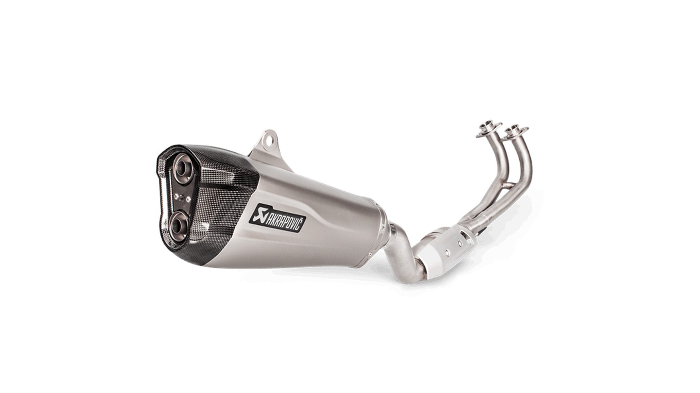 Akrapovic Racing Line (Titanium) exhaust system for Yamaha TMAX 2017-2019