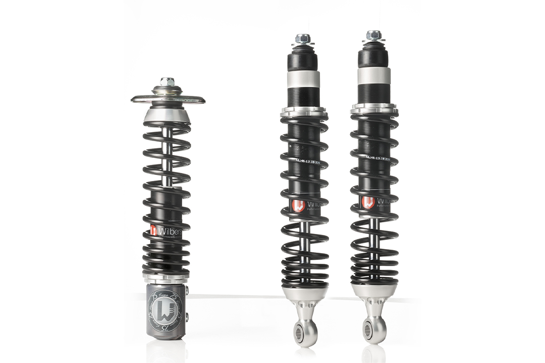 Wilbers shock absorber Type 623 and 530TS Set for Vespa GTS i.e. Super 300 Models