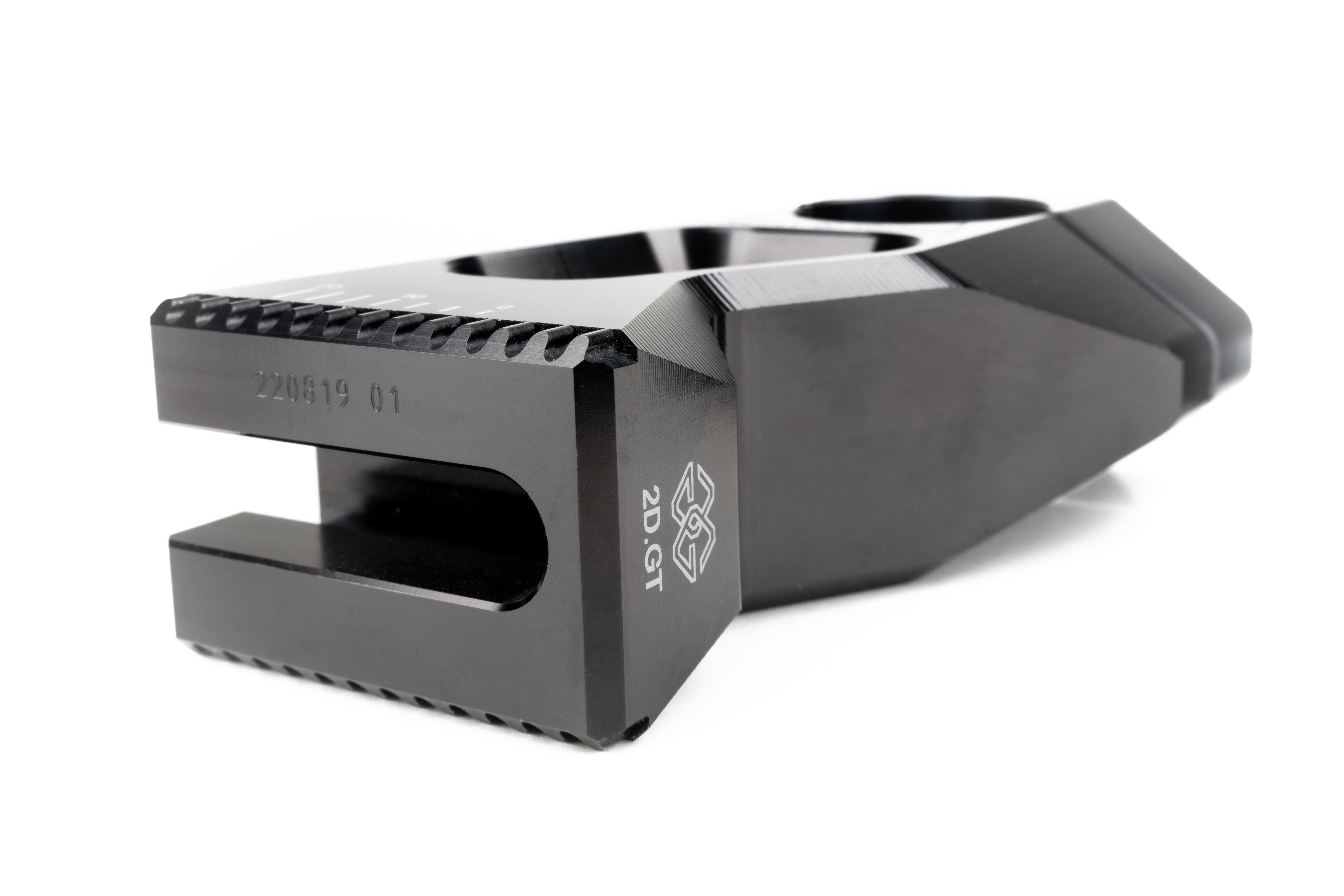 GILLES 2DGT adjustable handlebar clamps black