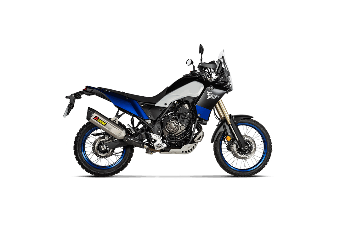 Akrapovic Slip-On Line (Titanium) Exhaust for Yamaha Tenere 700 Type DM07 / DM08 / DM11 / DM15 / DM16 / DM20