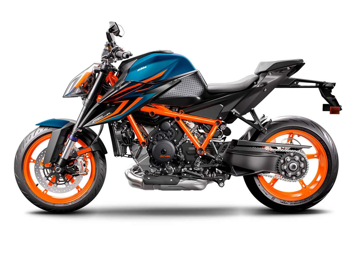 Stompgrip fuel tank Pad clear, Volcano, Streetbike fuel tank Kit for KTM 1290 Super Duke R (EVO), 2020-2024