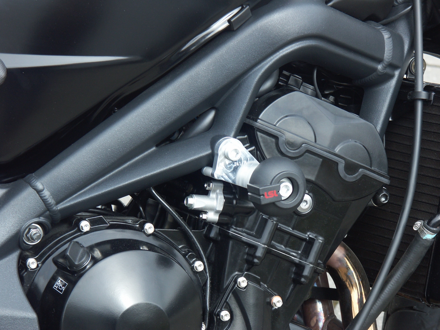 LSL Crash Pad Mounting Kit for Triumph Street Triple 675, -2012