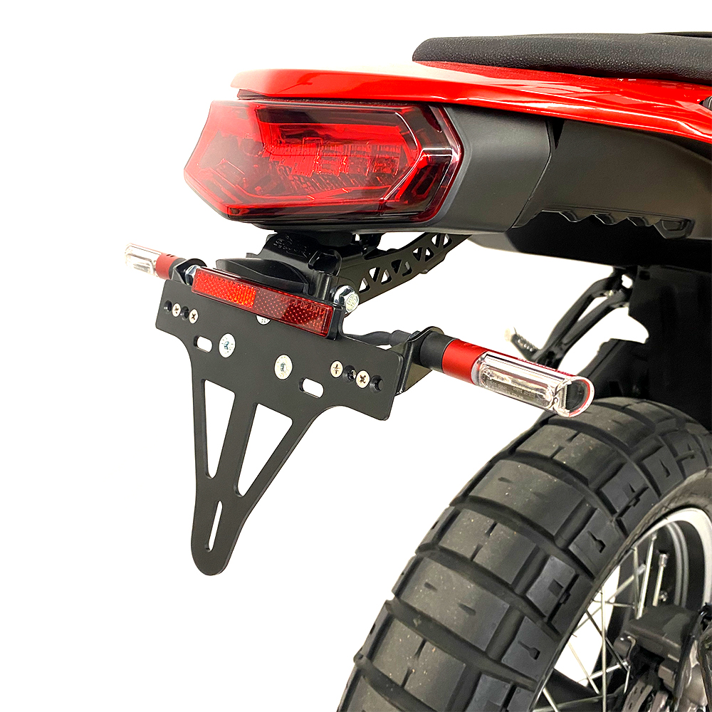 alpha Technik Licence Plate Holder for Yamaha Tenere 700, from model year 2019-