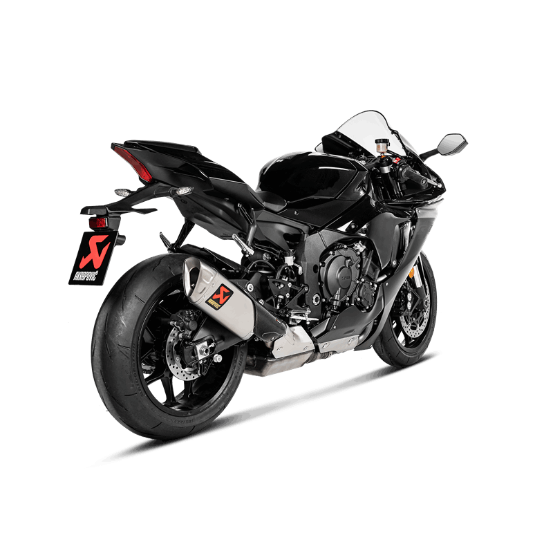 Akrapovic Slip-On Line (Titanium) exhaust system for Yamaha YZF-R1 2015- / Yamaha YZF-R1 M 2020-