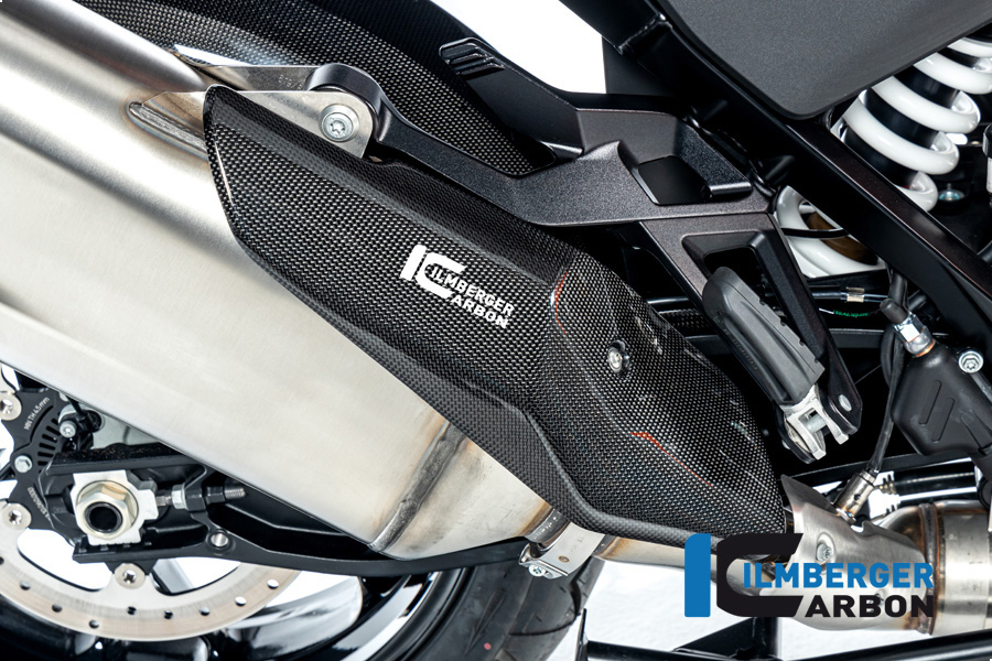 Ilmberger Carbon Exhaust Heat Shield fronte KTM 1290 Super Adventure
