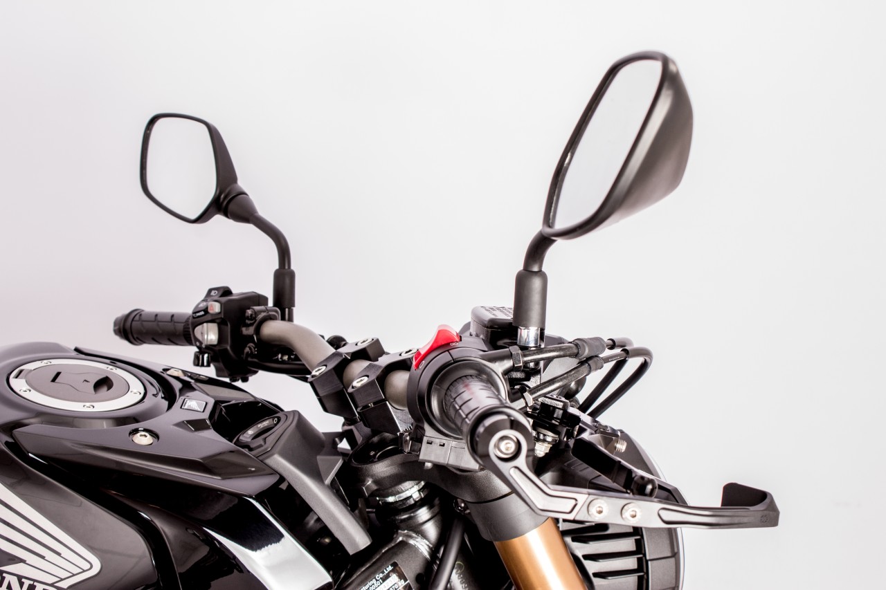 GILLES 2DGT adjustable handlebar clamps black