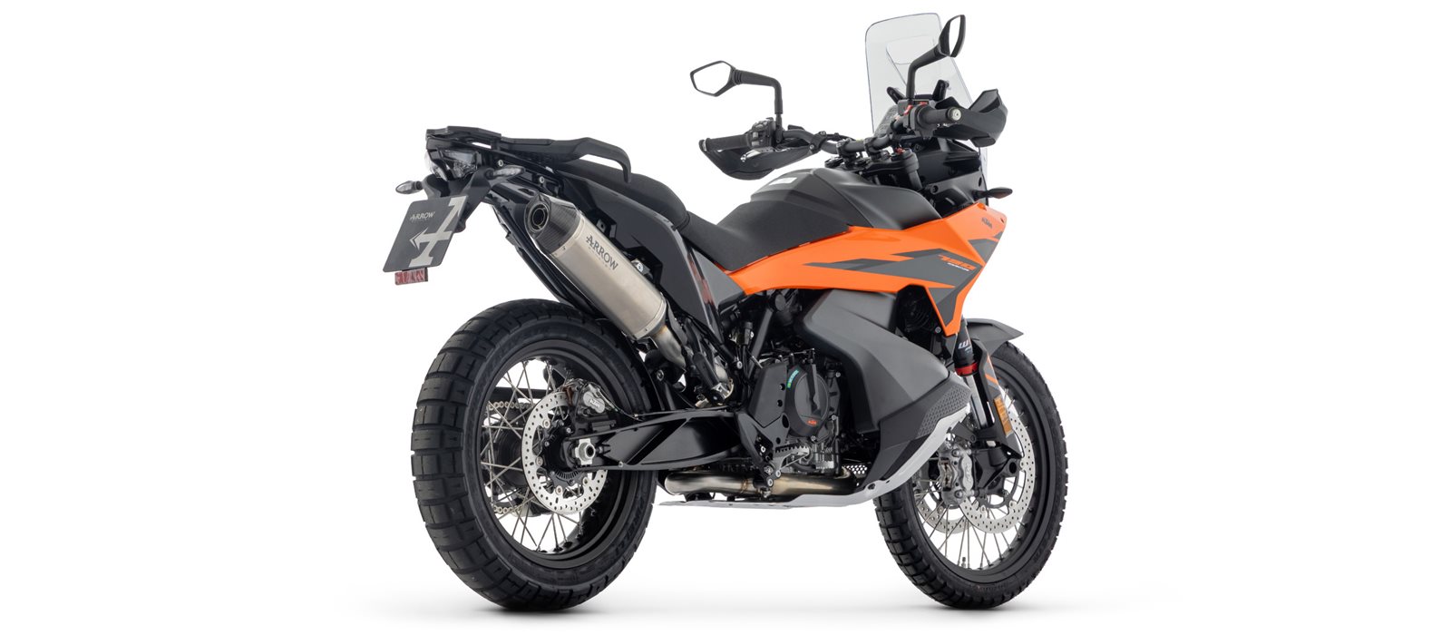 ARROW RACE-TECH Titanium Exhaust for KTM 890 Adventure from model year 2025-