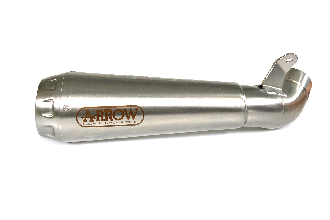 ARROW PRO-RACE Stainless Steel Silencer for Ducati Scrambler Desert Sled from Model Year 2017-