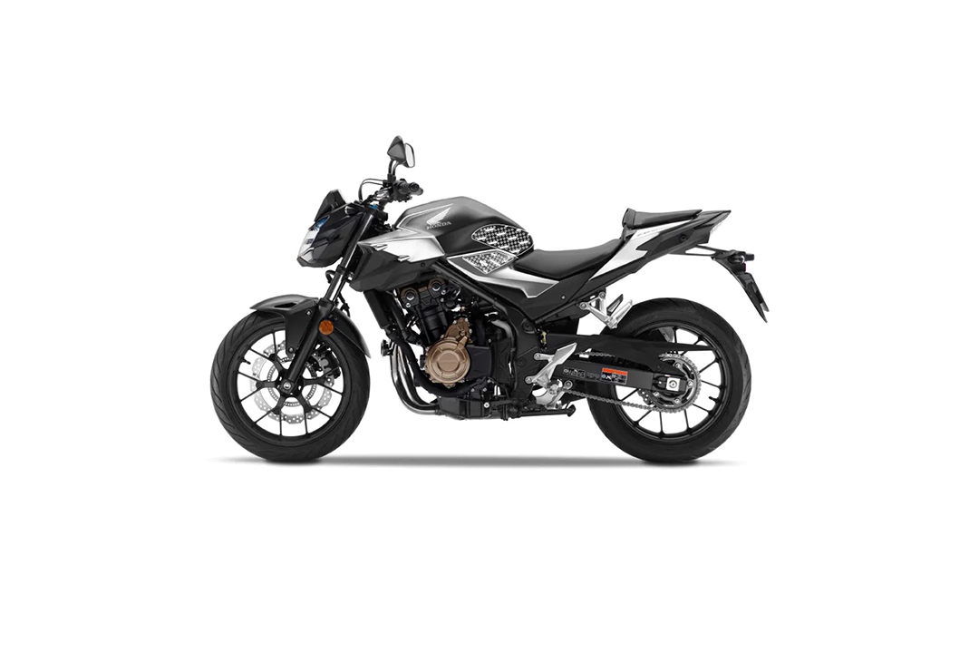 Stompgrip Clear Traction Pads, for Honda CB500F / CBR500R, 2019-2025