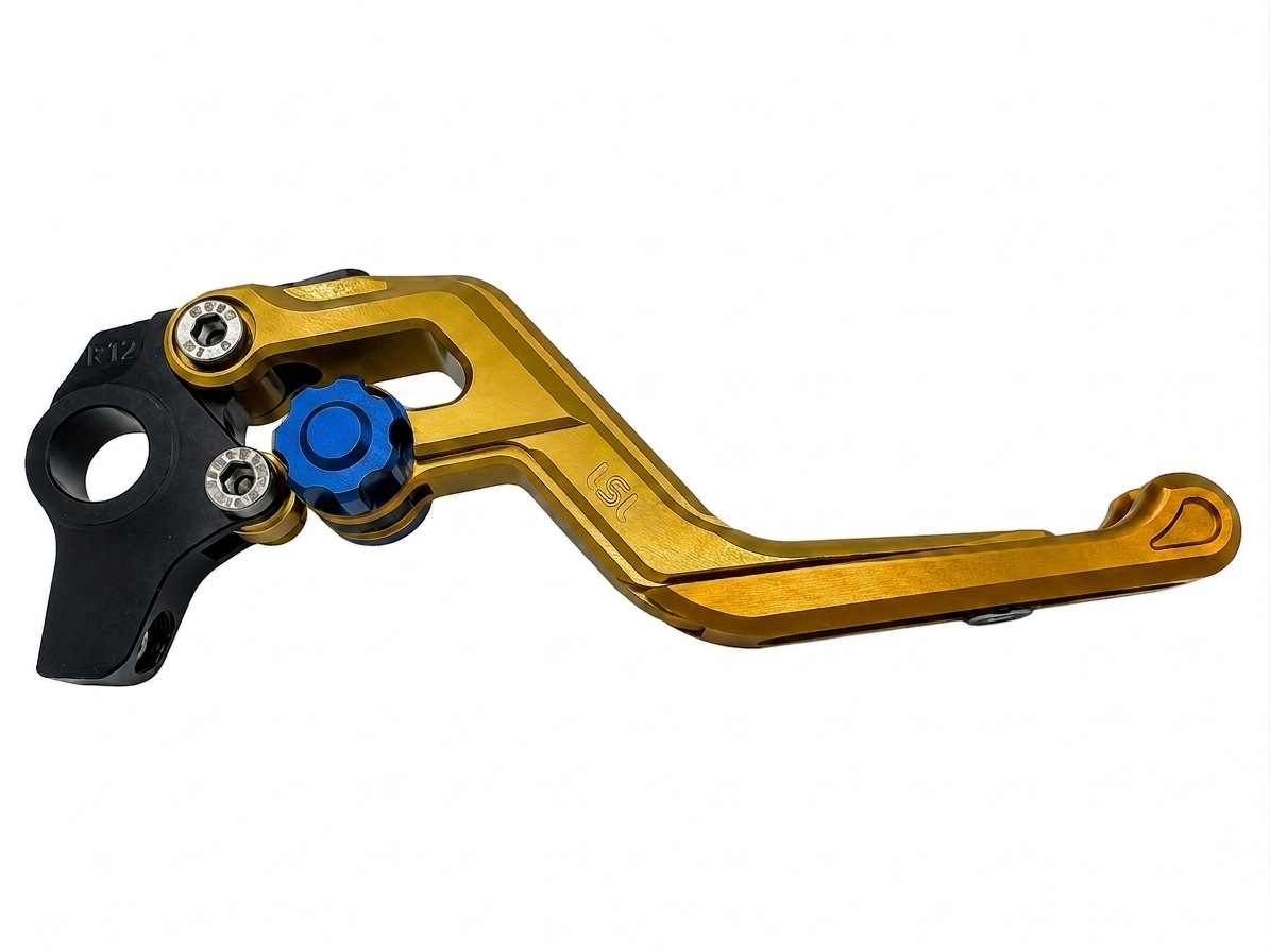 LSL ERGONIA Brake Lever R49R Gold/Blue/Gold