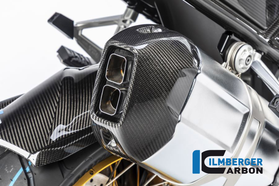 Exhaust Heat Shield rear Carbon for BMW R 1250 GS from 2019 onwards