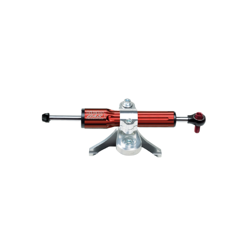 BITUBO Steering Damper Kit for Kawasaki ZX-6R from model year 2019- red