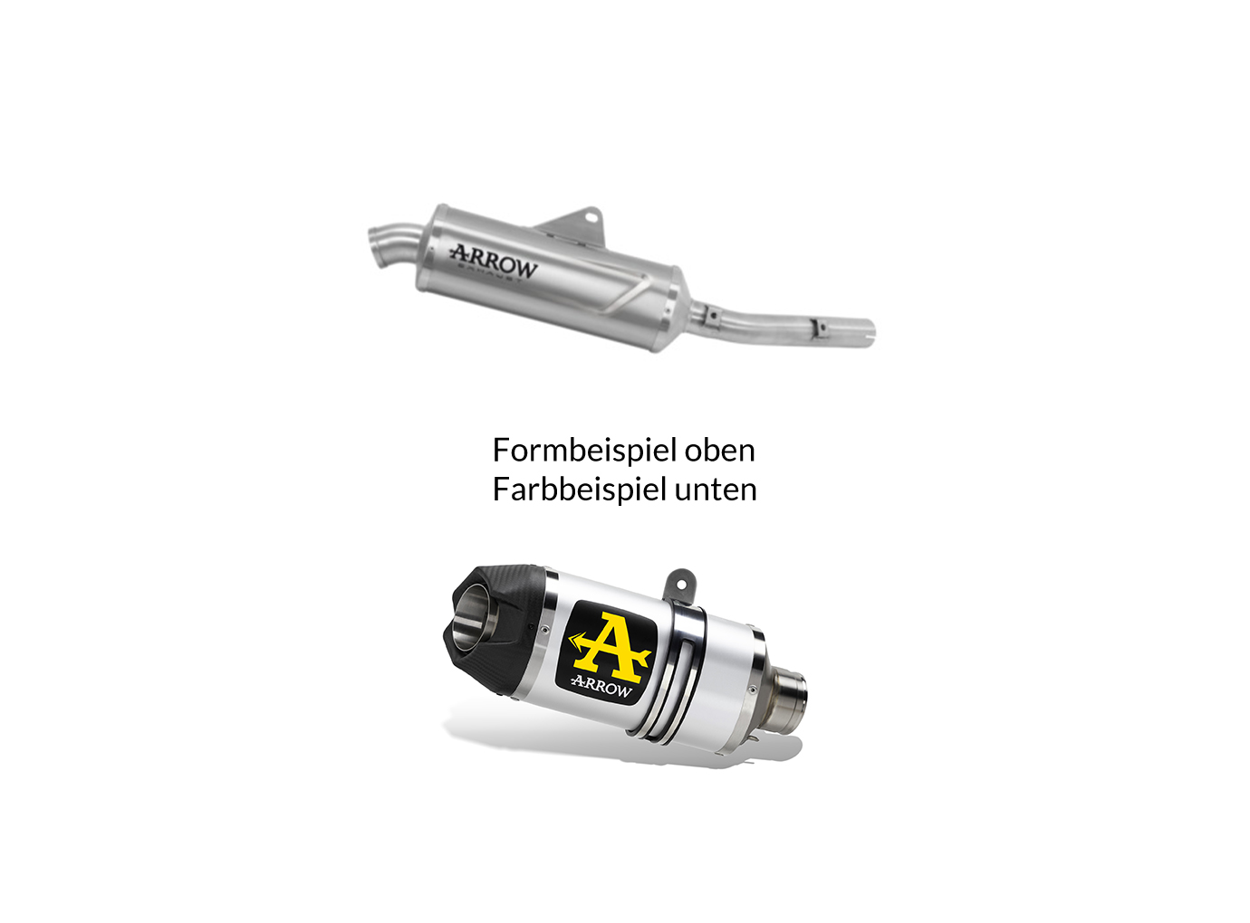 ARROW INDY RACE EVO Aluminium Exhaust for Yamaha Tenere 700 Model Year 2019-