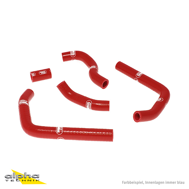 SAMCO SPORT Silicone Hose Kit Red for Honda CR125R Model Year 2005-2012