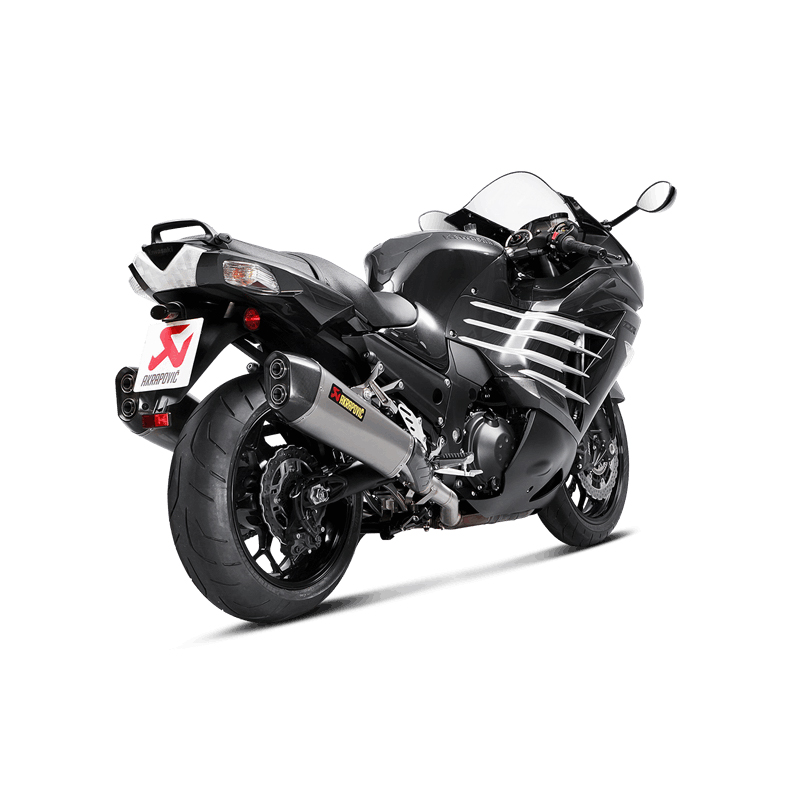 Akrapovic Slip-On Line (Titanium) silencer for Kawasaki ZZR 1400, ZX14R year 2012-2020