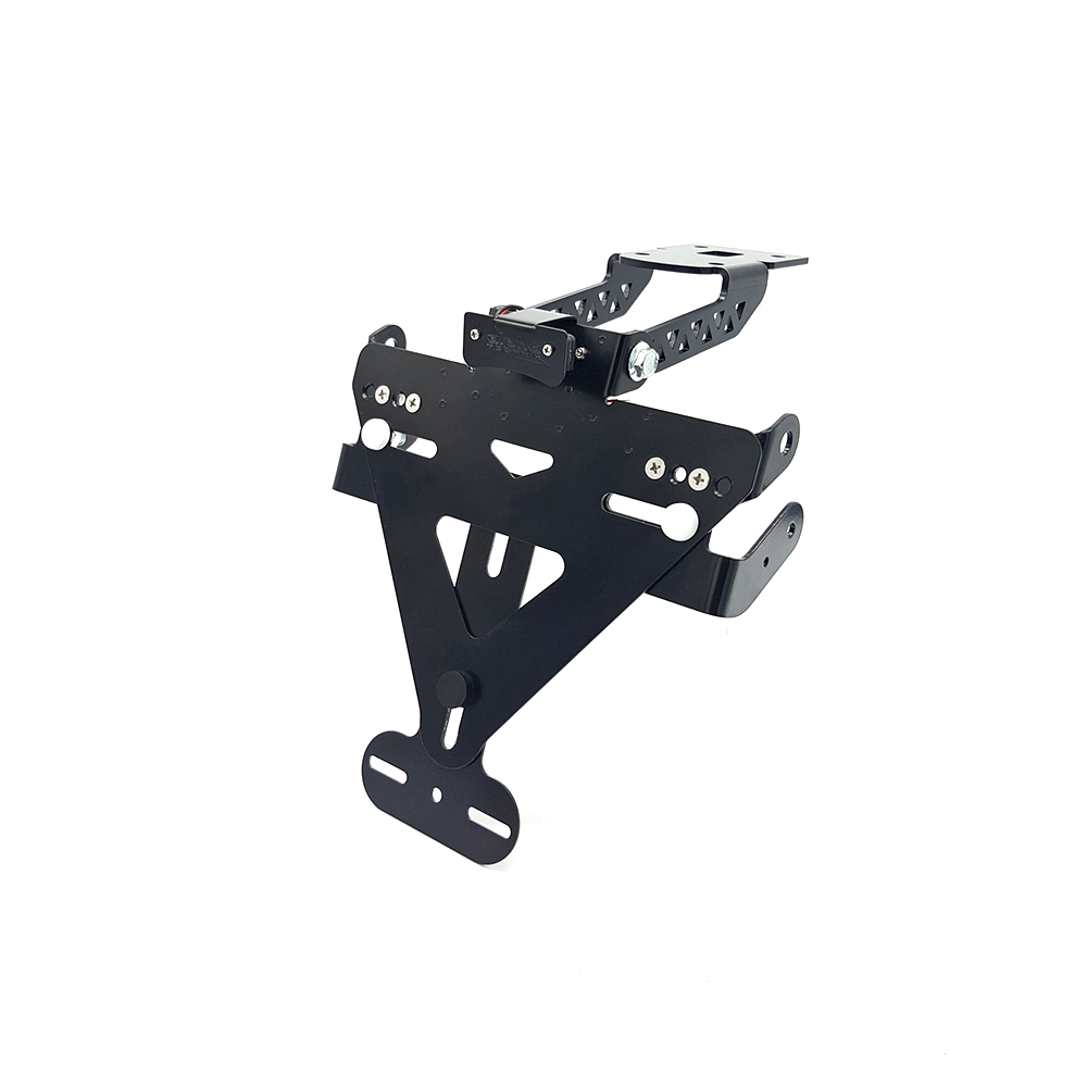 alpha Technik Number Plate Holder for Kawasaki ZX-6R; Type ZX636G; Model Year 2019-