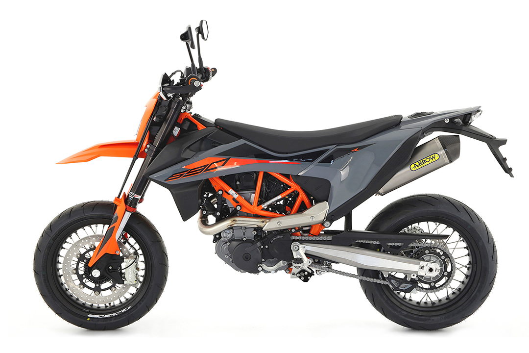 ARROW RACE-TECH Titanium Exhaust for KTM 690 SMC R / Enduro R and GASGAS SM 700 / ES 700