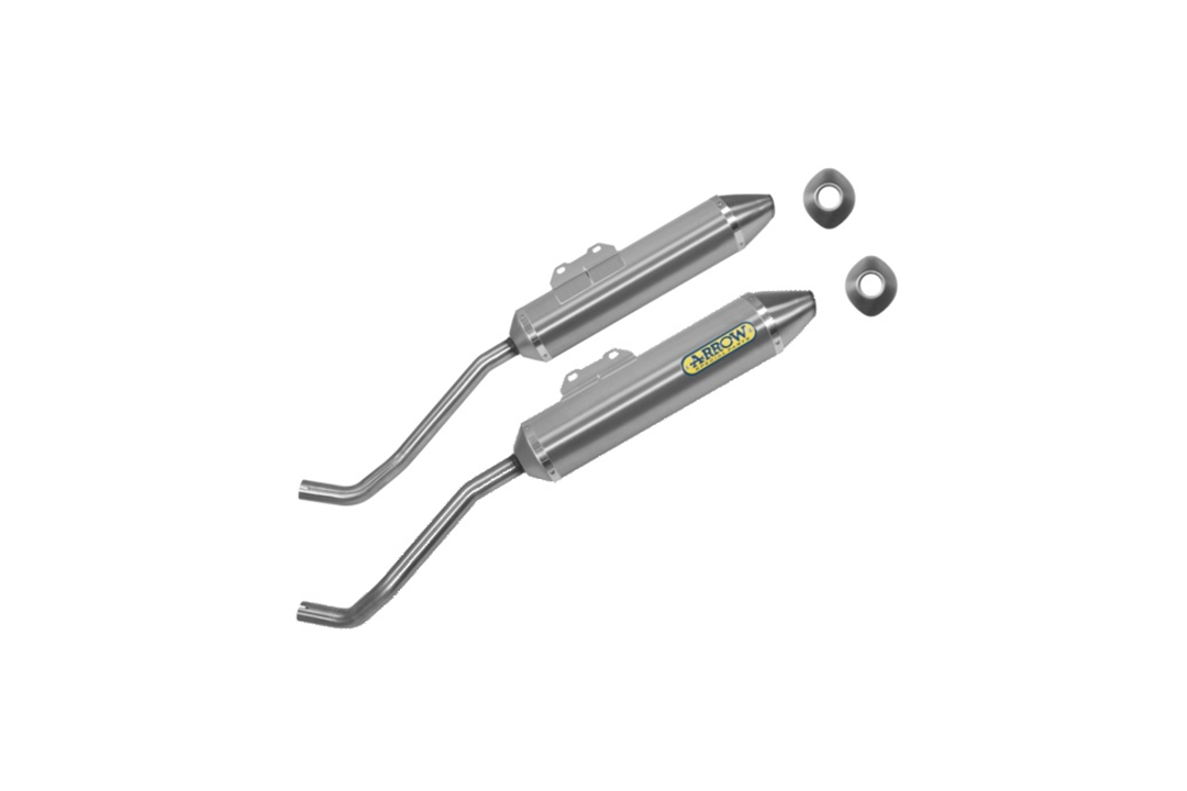 ARROW THUNDER Exhaust for Yamaha XT660R / XT660X Model Year 2004-2016, Aluminium