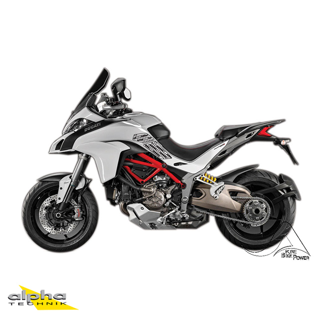 Stompgrip black, Volcano, for Ducati Multistrada 950/1200/1260