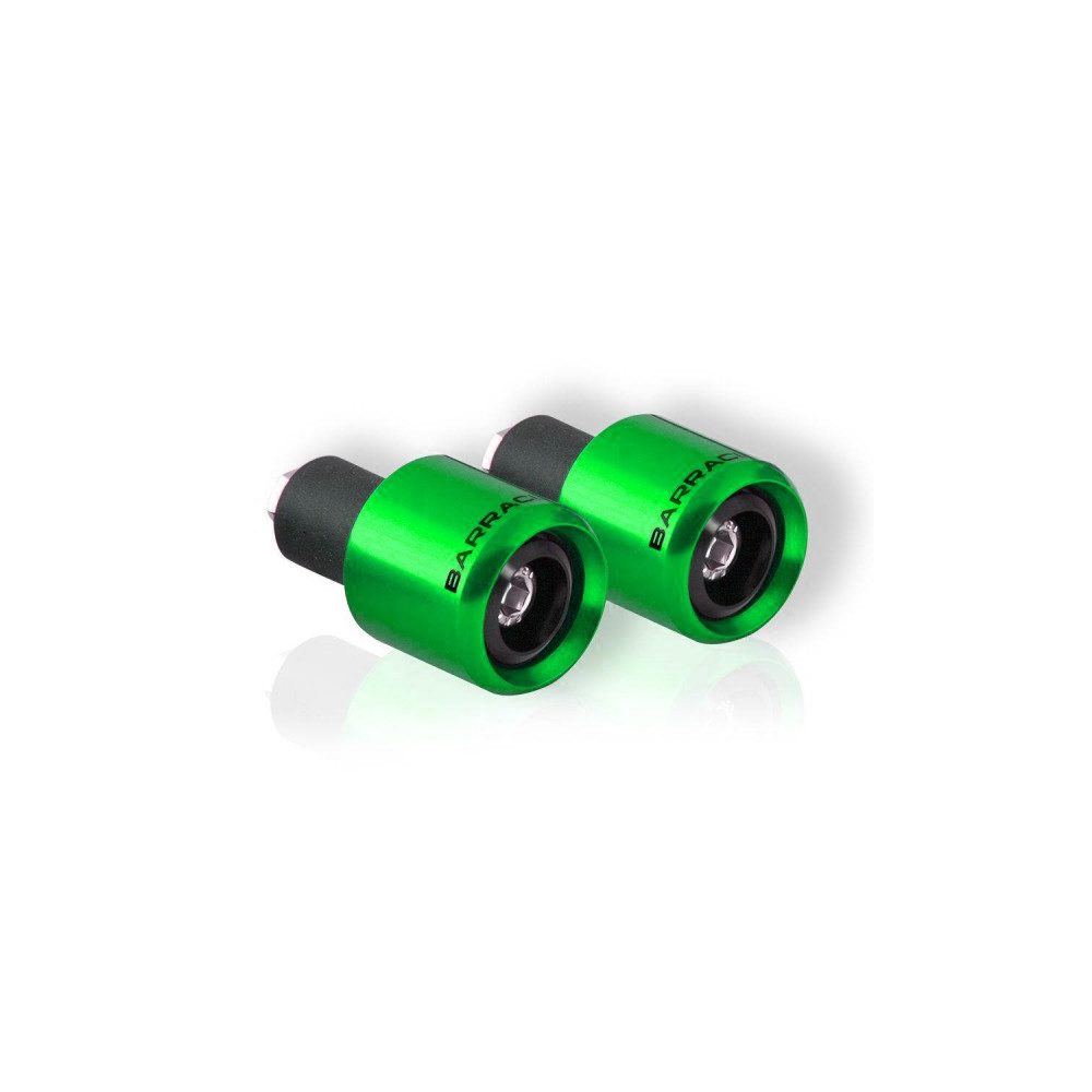 Barracuda handlebar bar ends universal green