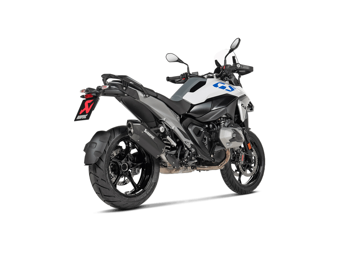 Akrapovic Slip-On Line (Titanium) Black Version Exhaust for BMW R1300GS, Adventure, 2024-, R1300 R, RS, 2025-