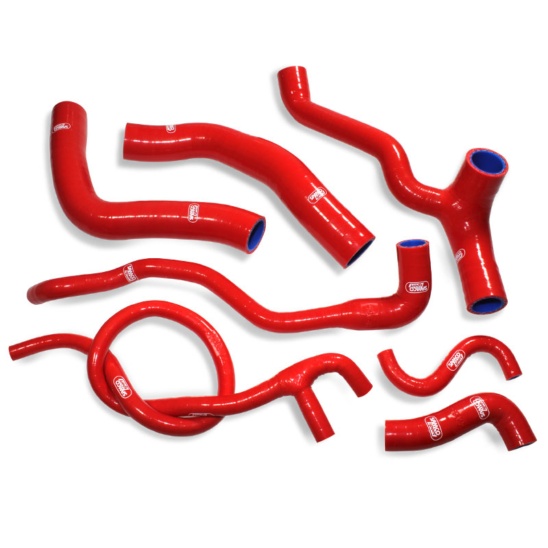 SAMCO SPORT Red Silicone Hose Kit for Aprilia SL750 Shiver Model Year 2007-2017