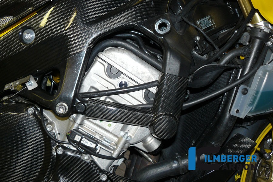 Ilmberger Carbon Crash Pad on the frame right side R/S, Carbon