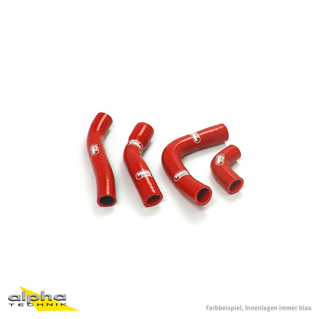 SAMCO SPORT Silicone Hose Kit Red for Yamaha TDM850 Model Year 1991-2001