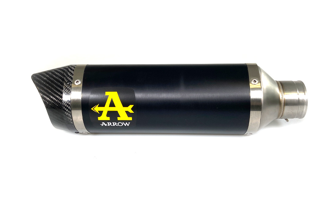 ARROW DARK THUNDER Aluminium Exhaust for Honda CB650R / CBR650R from model year 2019-