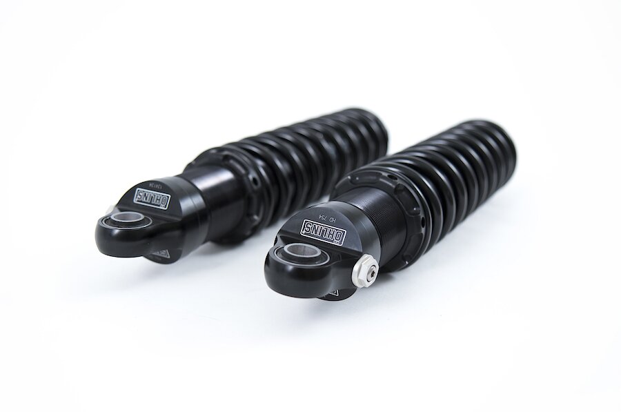 Öhlins shock absorber STX 36 Blackline for Vespa GTS 150, 2022-, Vespa GTS 300 2019-, rear