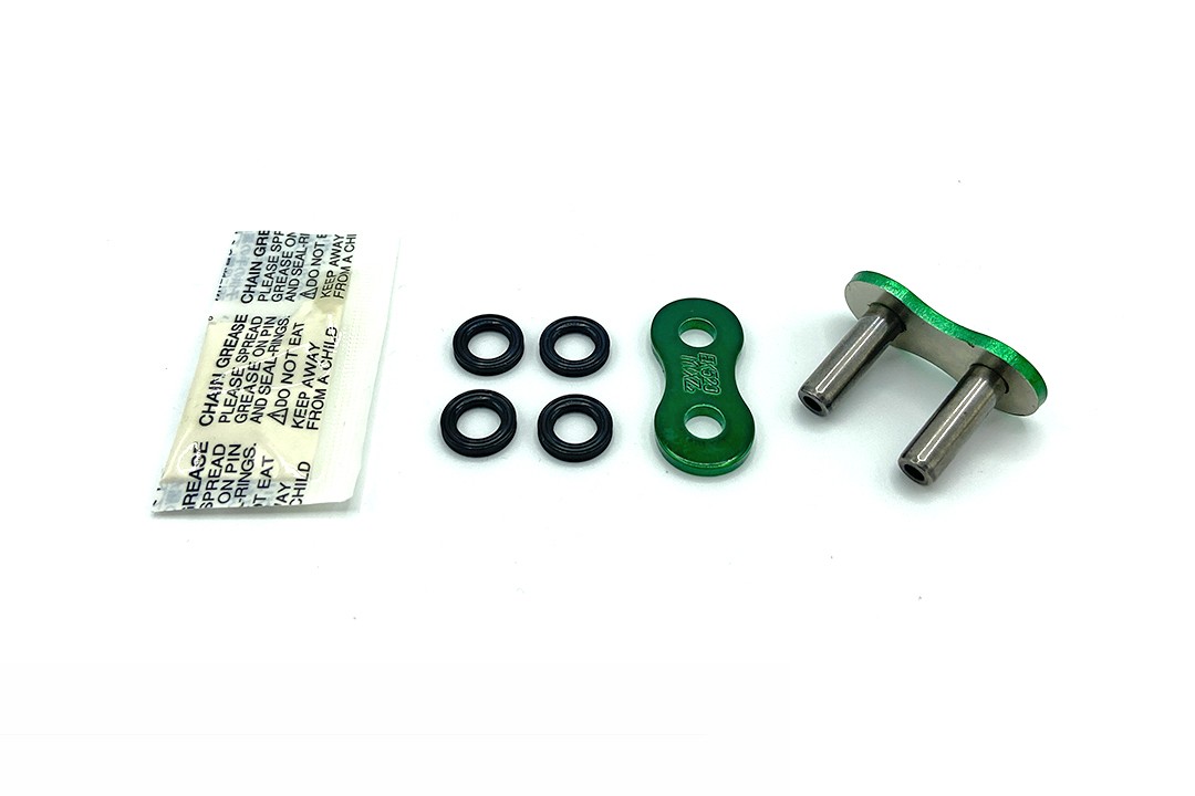 Enuma EK Chain Hollow Pin Rivet Link EK 525 MVXZ2 Metallic Green