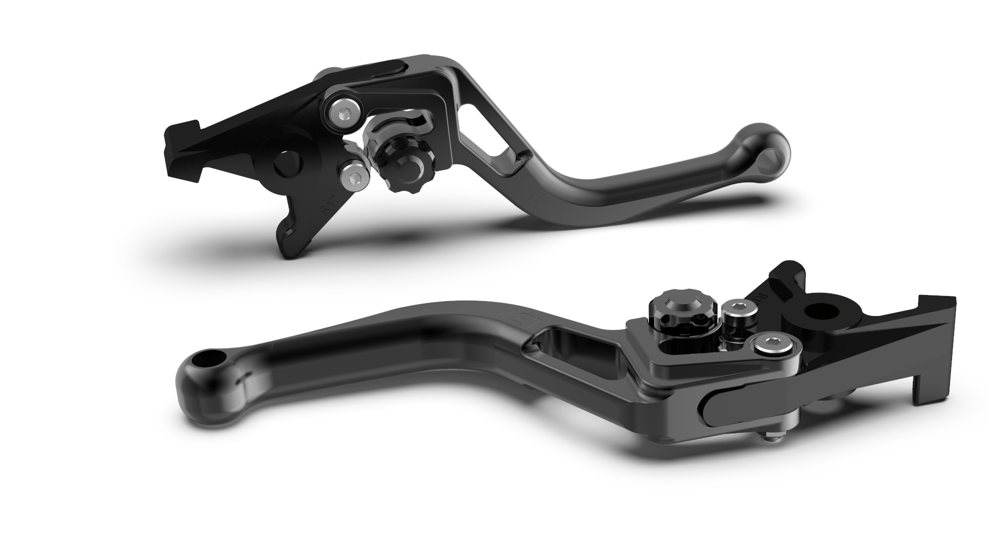 LSL clutch lever BOW L83R, short, black/black