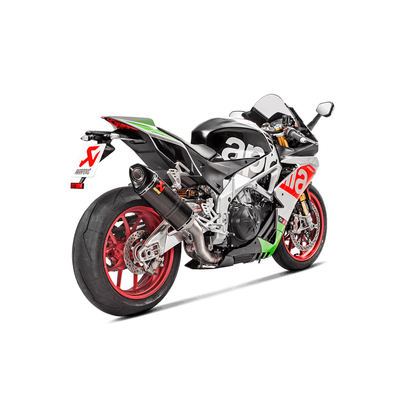 Akrapovic Slip-On Line (Carbon) silencer for Aprilia RSV4 year 2017-2018 and TUONO V4 year 2017-2018