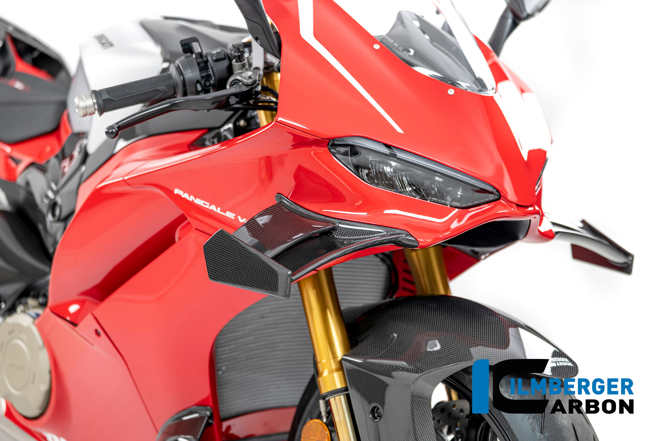 Ilmberger Carbon Winglet right side R/S, glossy, Ducati Panigale V4, S, R, 2025-