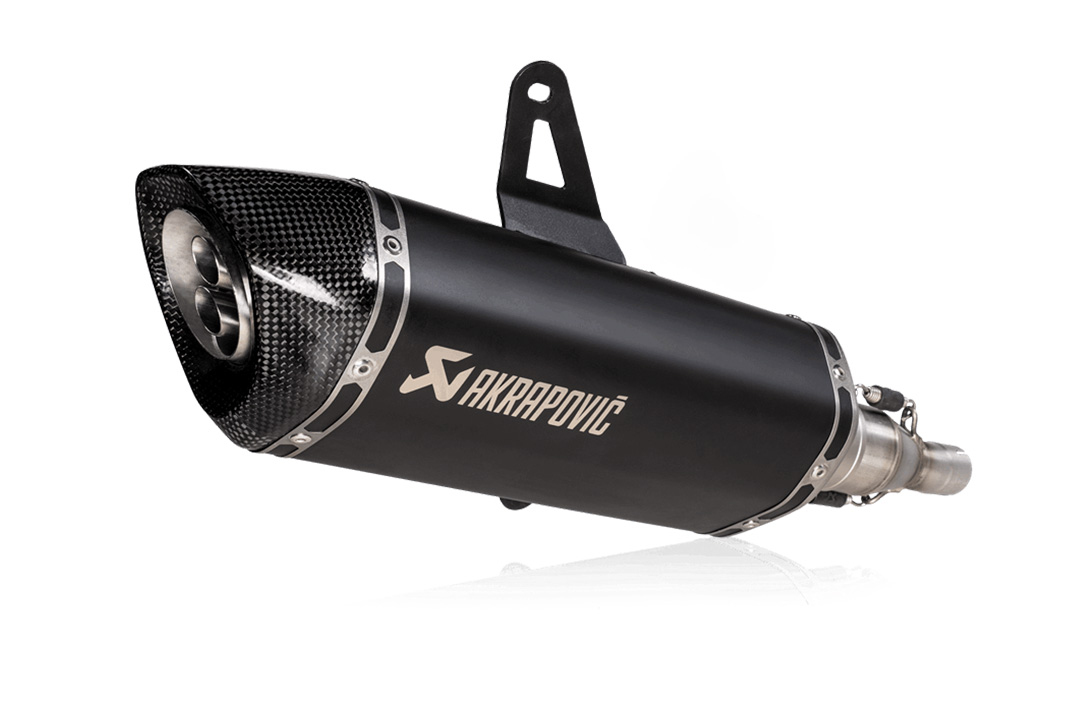 Akrapovic Slip-On Line (Titanium) exhaust system for Italjet Dragster 125 / 200 from model year 2021-
