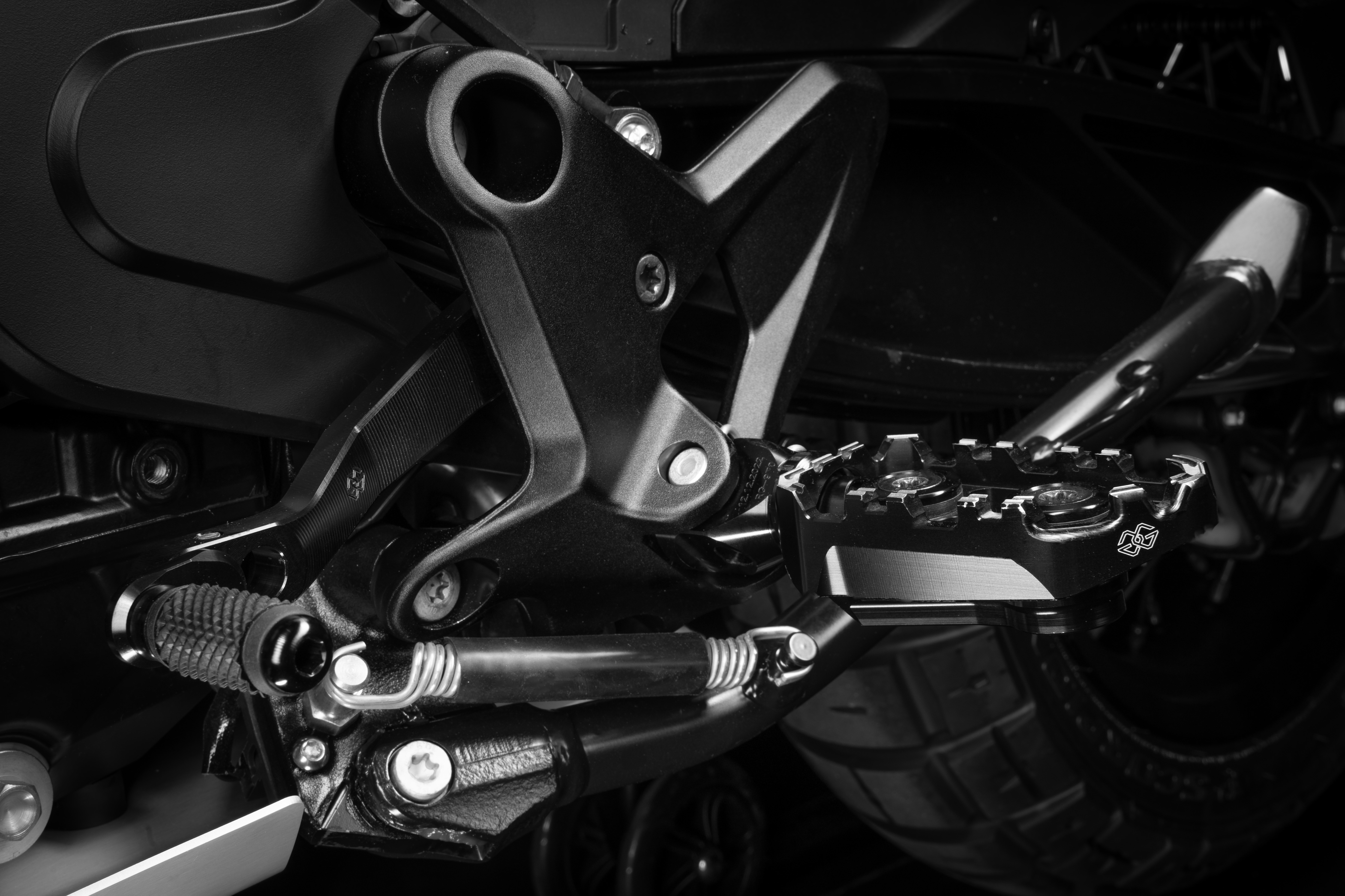 GILLES RCT Brake Lever Kit, black for KTM 790 Adventure, 890 Adventure, Husqvarna Norden 901