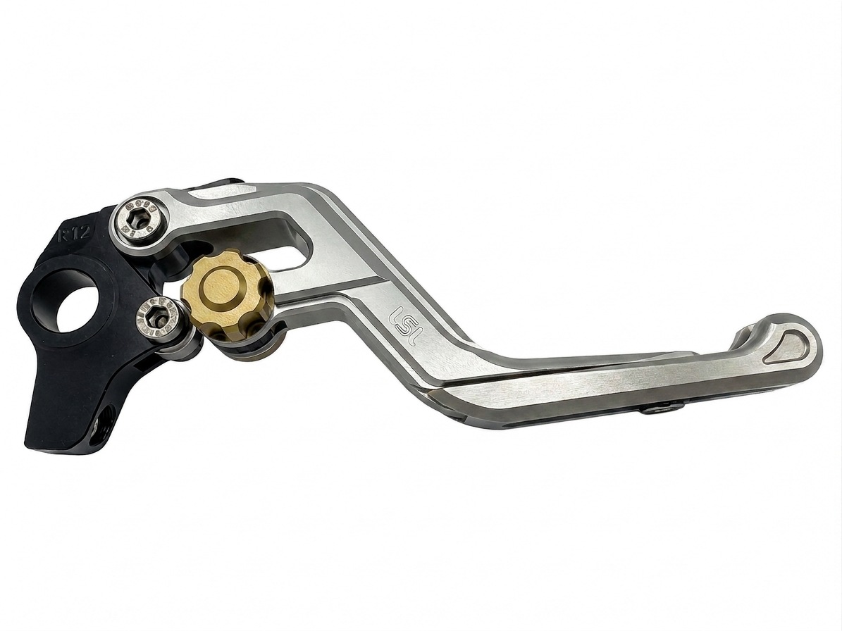 LSL ERGONIA Brake Lever R53R Silver/Gold/Silver