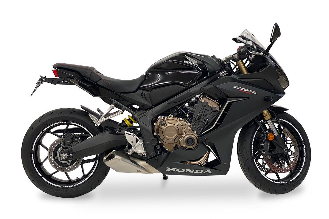 alpha Technik License Plate Holder for Honda CB650R / CBR650R / CB 1000 Hornet, from model year 2021