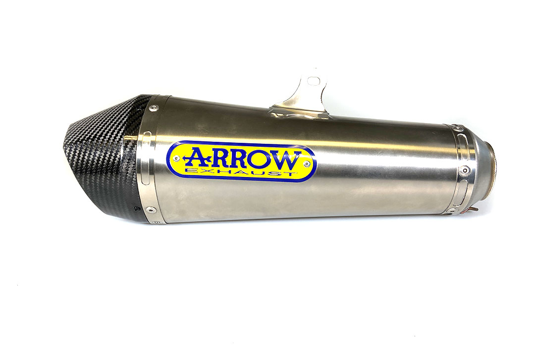 ARROW X-KONE Exhaust for Suzuki SV650 2016-, Stainless Steel (Only with ARROW Mid-Pipe)